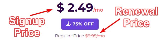 Web Hosting Signup Rate VS Renewal Rate