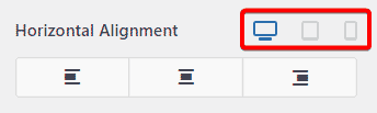 Mobile alignment options