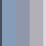 Blue gray color palette ideas with hex codes