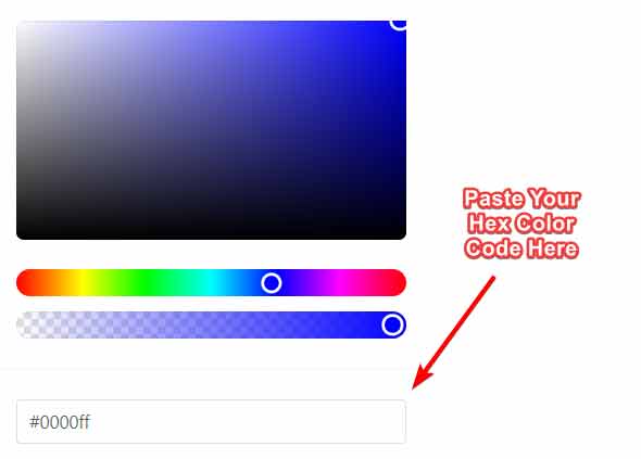 How To Use Hex Color Codes
