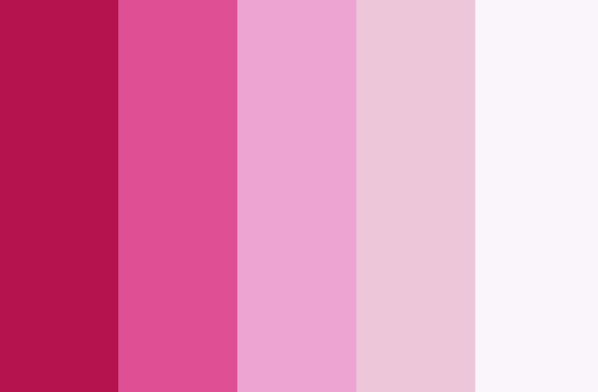 Hot Pink Color Palettes With Hex Codes Included