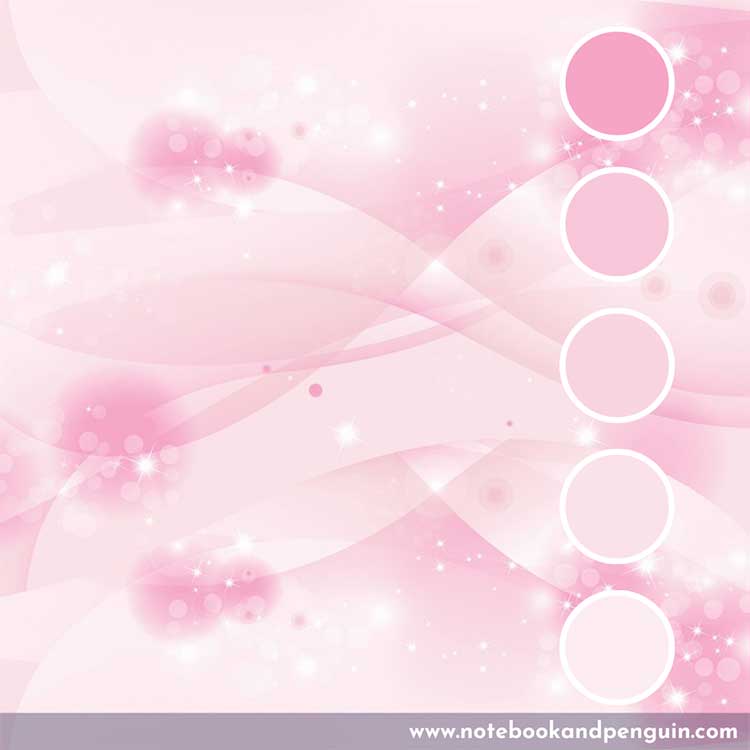 Light Pink Monochromatic Color Palette