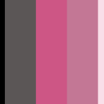 Pink and Black Color Palette Ideas With Hex Codes Included