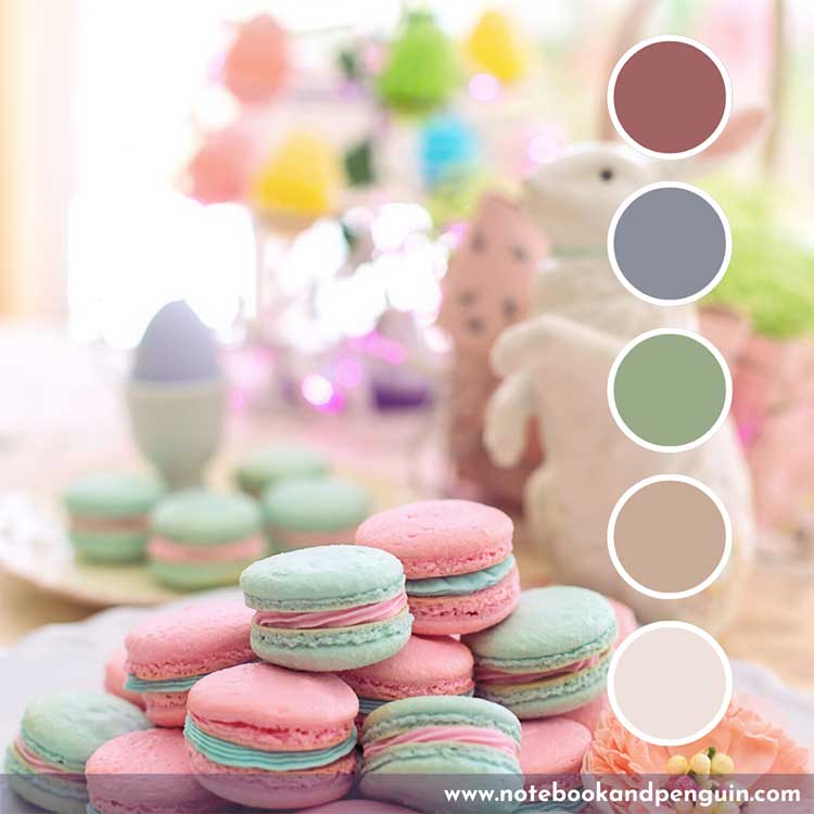 Sage green palette with complementary