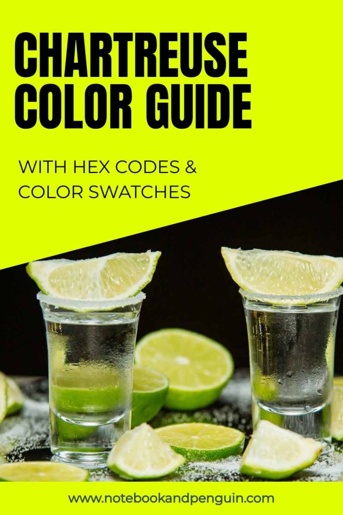 Chartreuse Color Guide Pinterest Pin