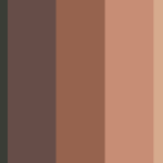 Skin tones color palette ideas