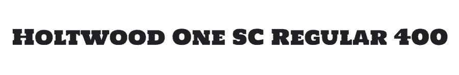 Holtwood One Google Font for Teachers