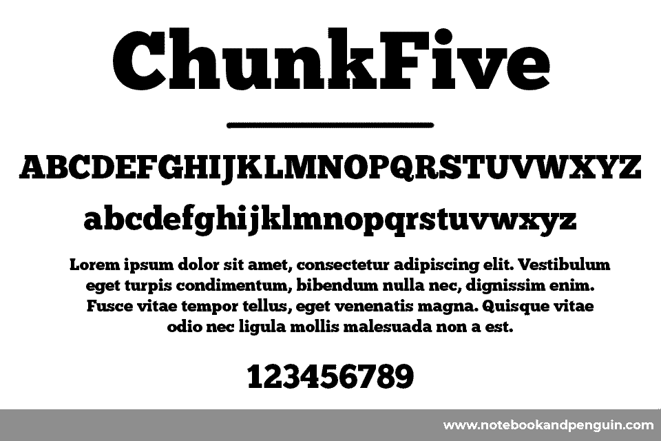 ChunkFive - Uppercase, Lowercase, Paragraph Text and Numbers