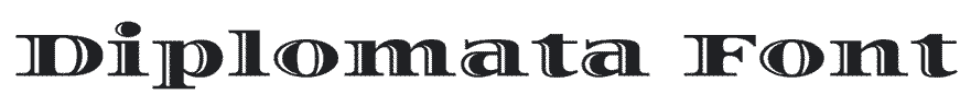 Diplomata Wide Google Font Example