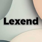 Lexend Font Pairing Header