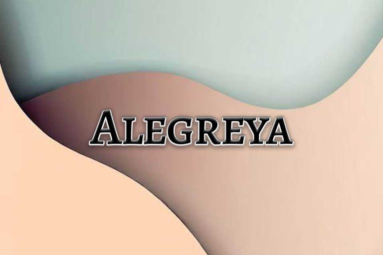 Alegreya Font Pairing Ideas Header