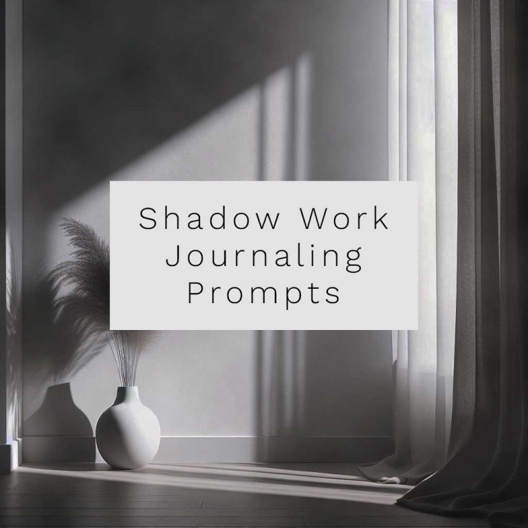 Shadow Work Journal Prompts