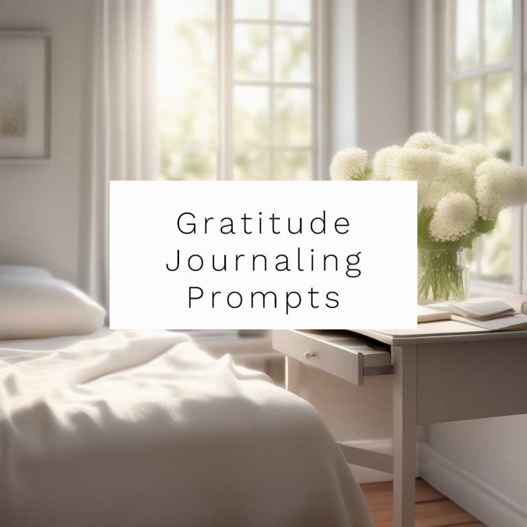 Gratitude Journaling Prompts