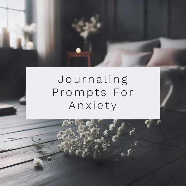 Anxiety Journaling Prompts