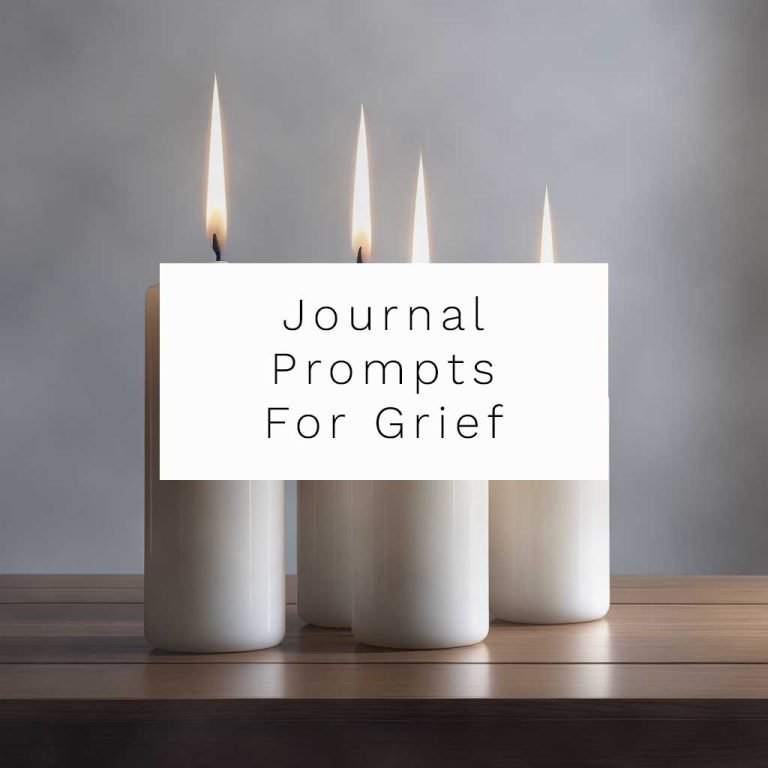 Journal Prompts For Grief And Loss