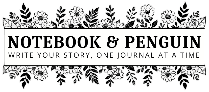 Notebook & Penguin Logo - Notebooks and Journals
