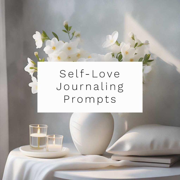 Self Love Journaling Promtps