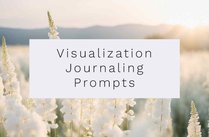 Visualization Journal Prompts And Exercises