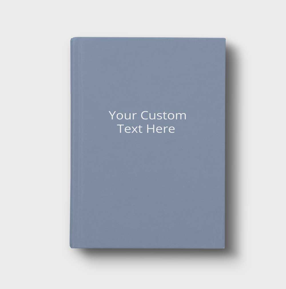 Custom Cool Gray Personalized Journal | Notebook &amp; Penguin