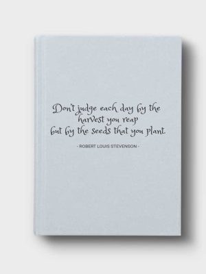 Personalized Baby Blue Hardcover Journal