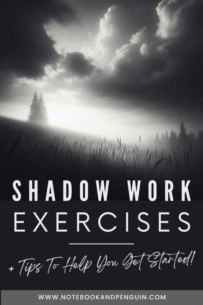 Shadow Work Exercises & Tips Pinterest Pin