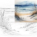 How to create a watercolor coloring book