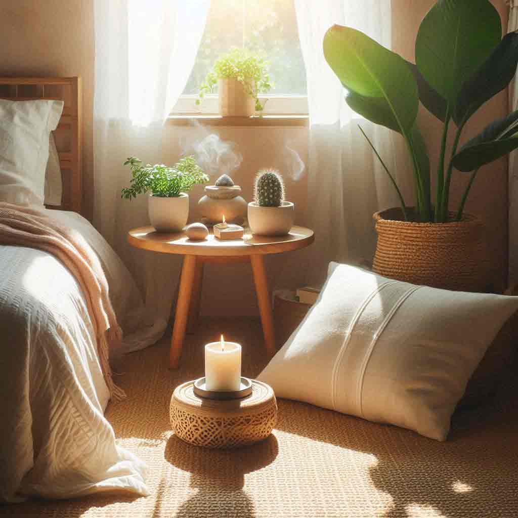 15+ Meditation Corner Ideas For Bedrooms & Small Spaces