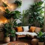 A collection of plants that don't need sunshine