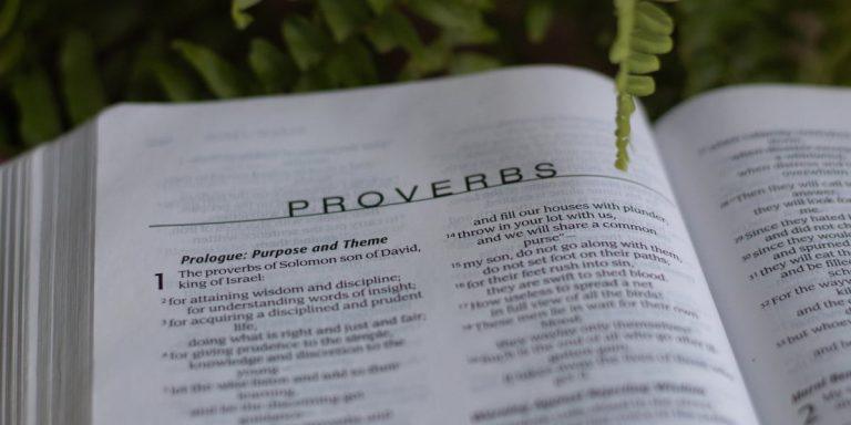 Order to read the bible