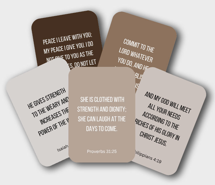 Free Scripture card downloads