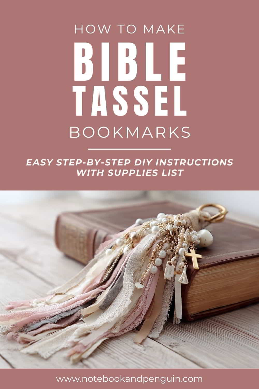 Bible decoration tassel bookmark 