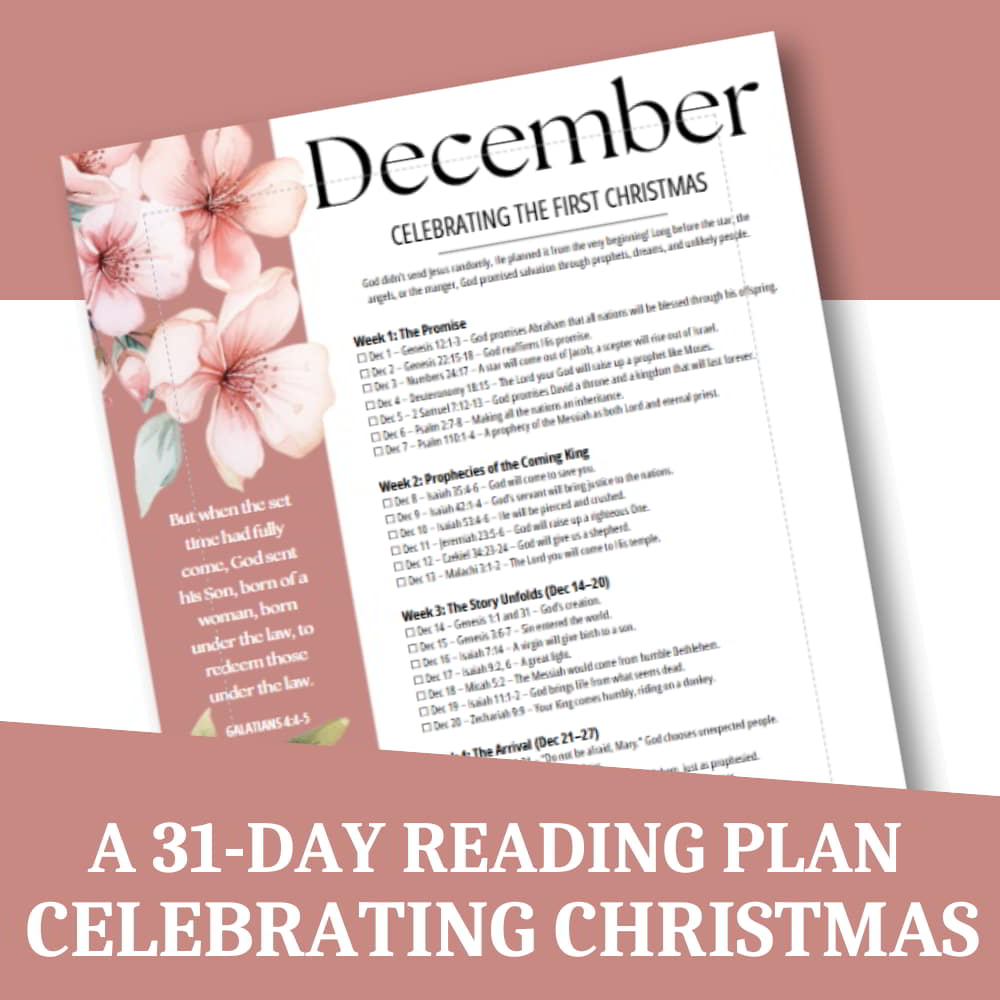 December Christmas Bible Reading Plan